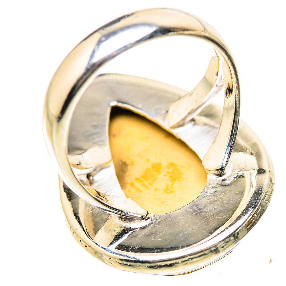 Germany Psilomelane Dendrite Rings handcrafted by Anasilvercos - RING133479 - Photo 3