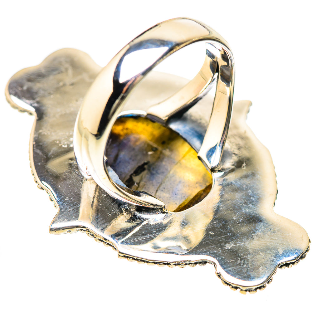 Labradorite Rings handcrafted by Anasilvercos - RING133491 - Photo 3
