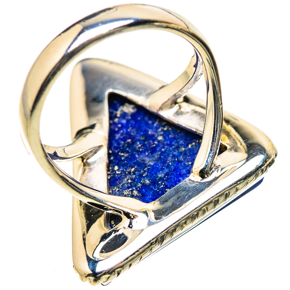 Lapis Lazuli Rings handcrafted by Anasilvercos - RING133510 - Photo 3