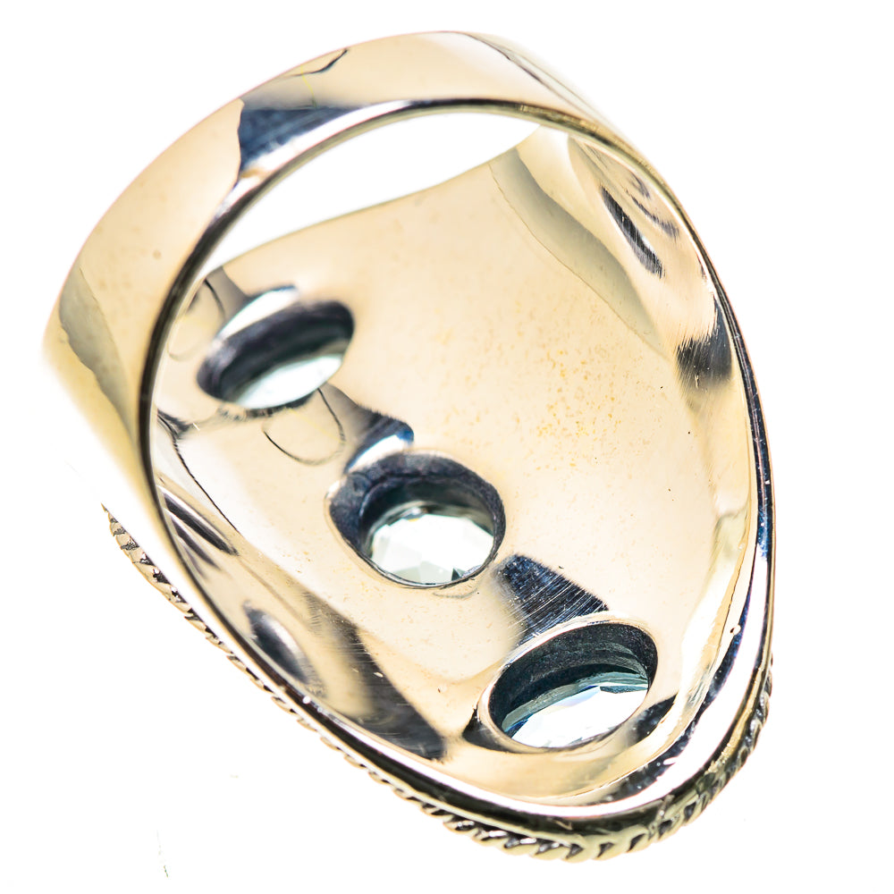 Blue Topaz Rings handcrafted by Anasilvercos - RING133511 - Photo 3