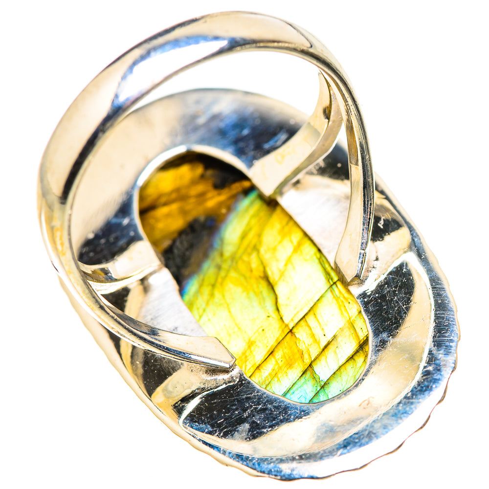 Labradorite Rings handcrafted by Anasilvercos - RING133515 - Photo 3