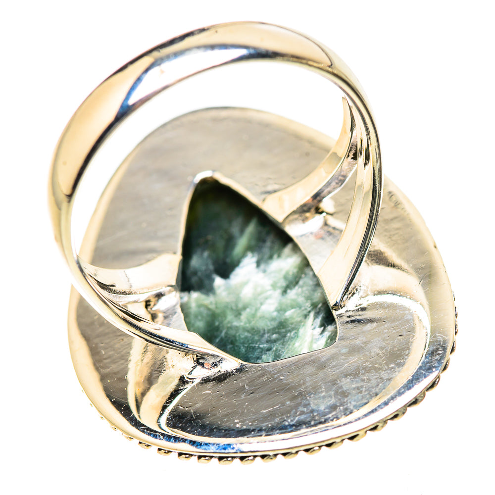 Seraphinite Rings handcrafted by Anasilvercos - RING133517 - Photo 3