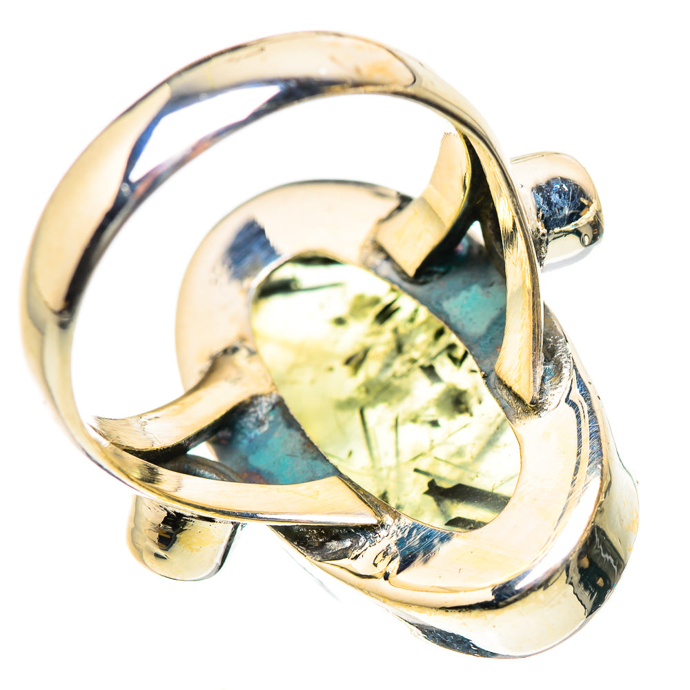 Prehnite Rings handcrafted by Anasilvercos - RING133518 - Photo 3