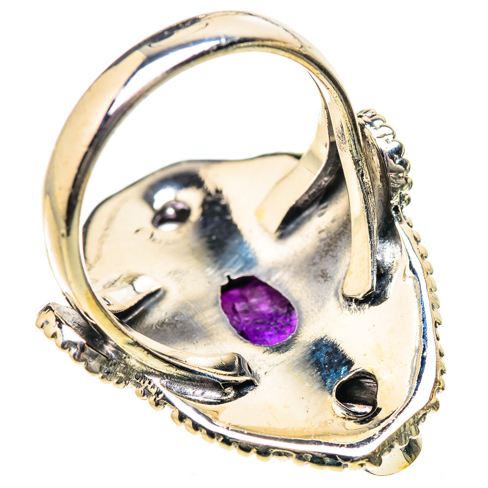 Amethyst Rings handcrafted by Anasilvercos - RING133520 - Photo 3