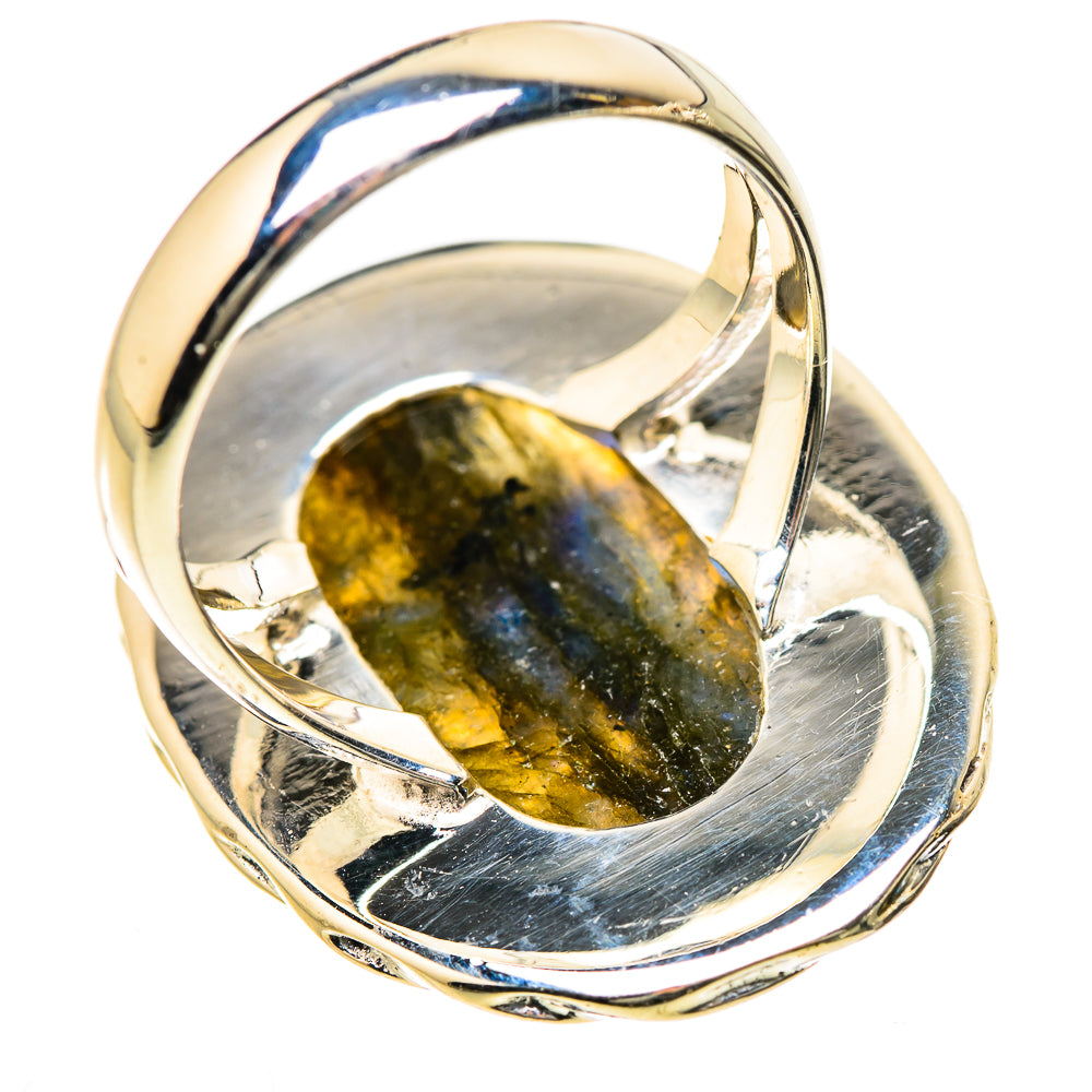 Labradorite Rings handcrafted by Anasilvercos - RING133542 - Photo 3