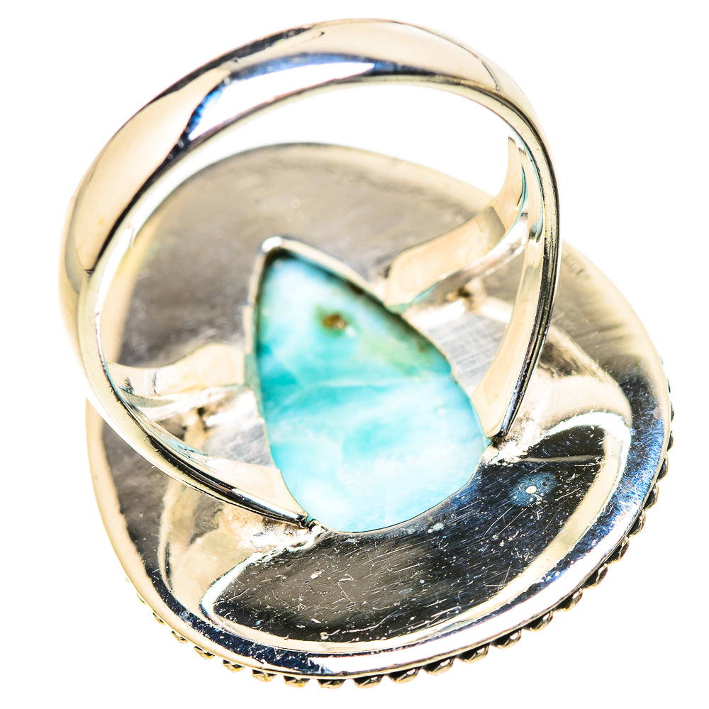 Larimar Rings handcrafted by Anasilvercos - RING133543 - Photo 3