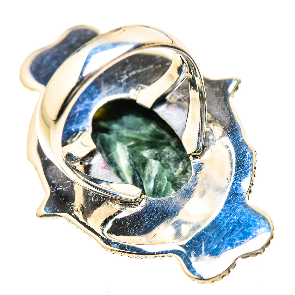 Seraphinite Rings handcrafted by Anasilvercos - RING133549 - Photo 3