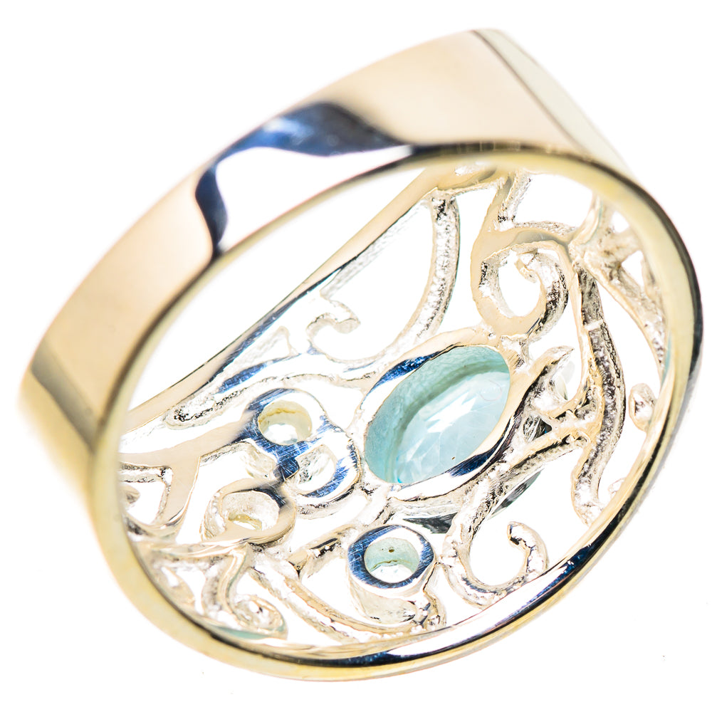 Blue Topaz Rings handcrafted by Anasilvercos - RING133564 - Photo 3