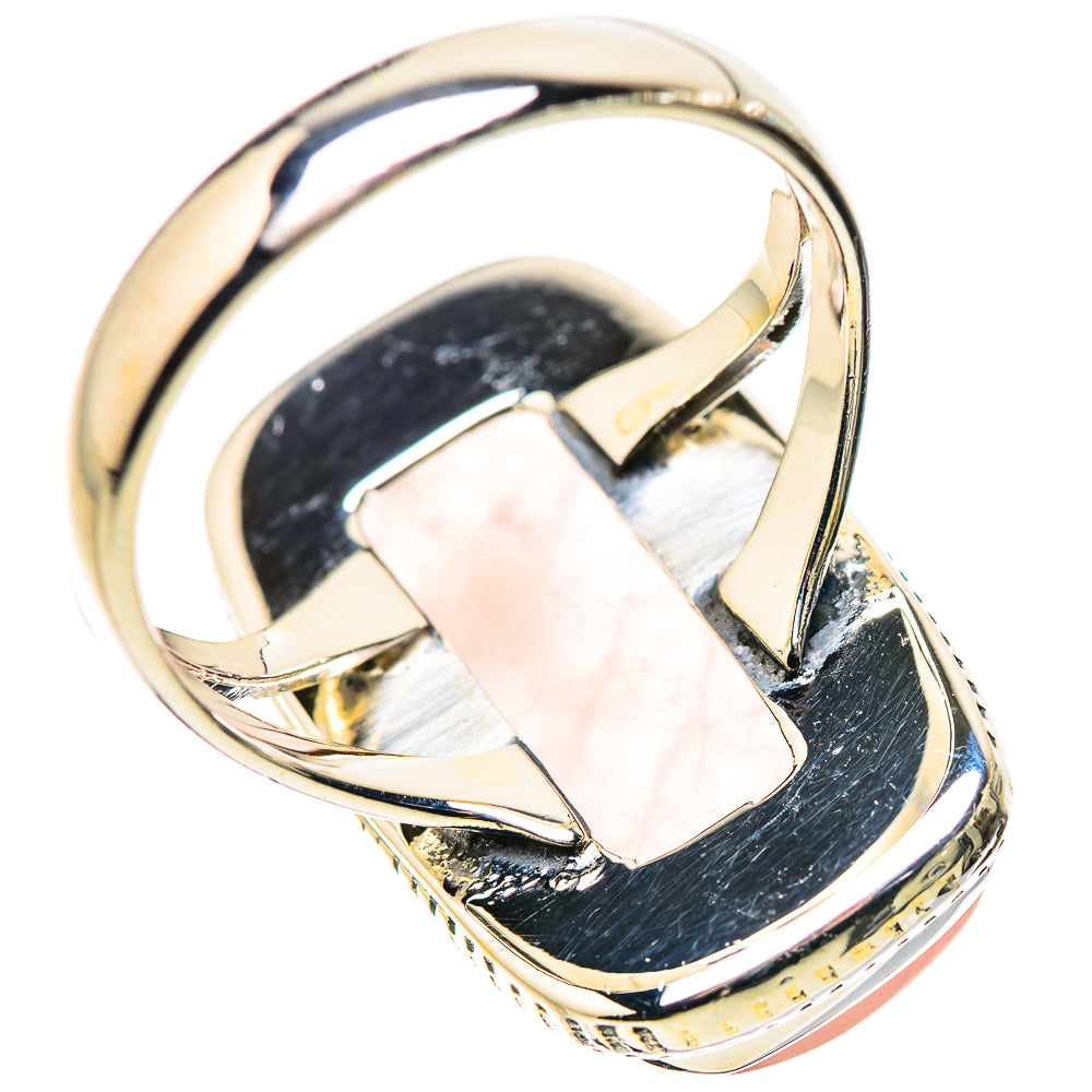 Rose Quartz Rings handcrafted by Anasilvercos - RING133583 - Photo 3
