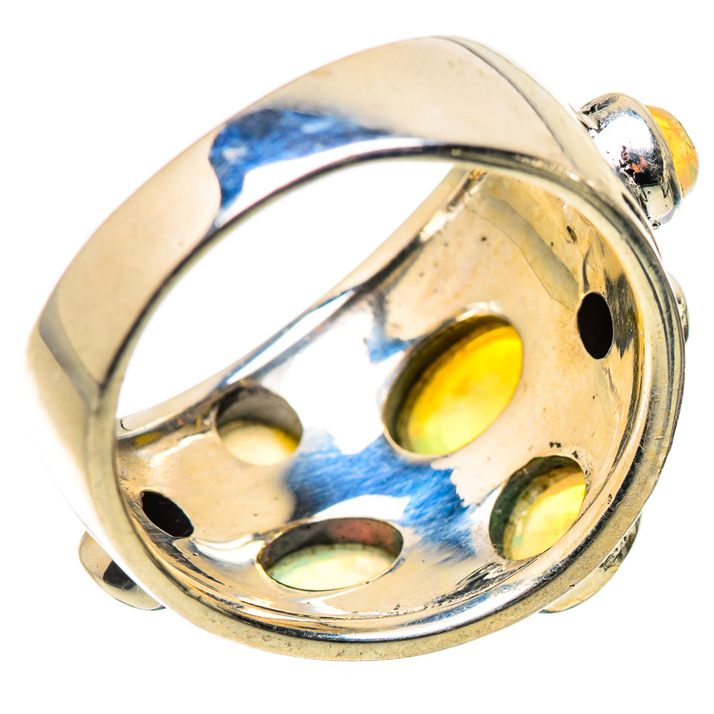 Ethiopian Opal Rings handcrafted by Anasilvercos - RING133594 - Photo 3