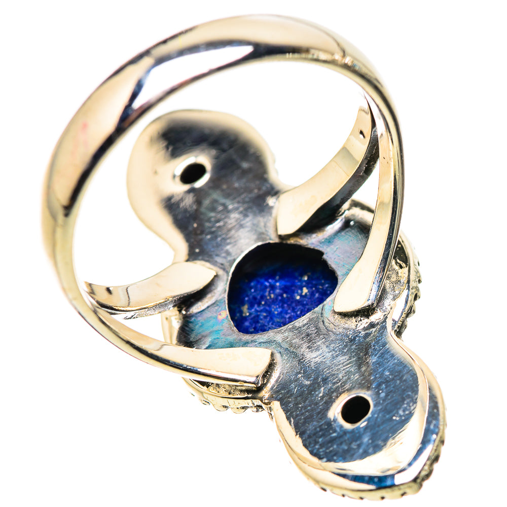 Lapis Lazuli Rings handcrafted by Anasilvercos - RING133631 - Photo 3