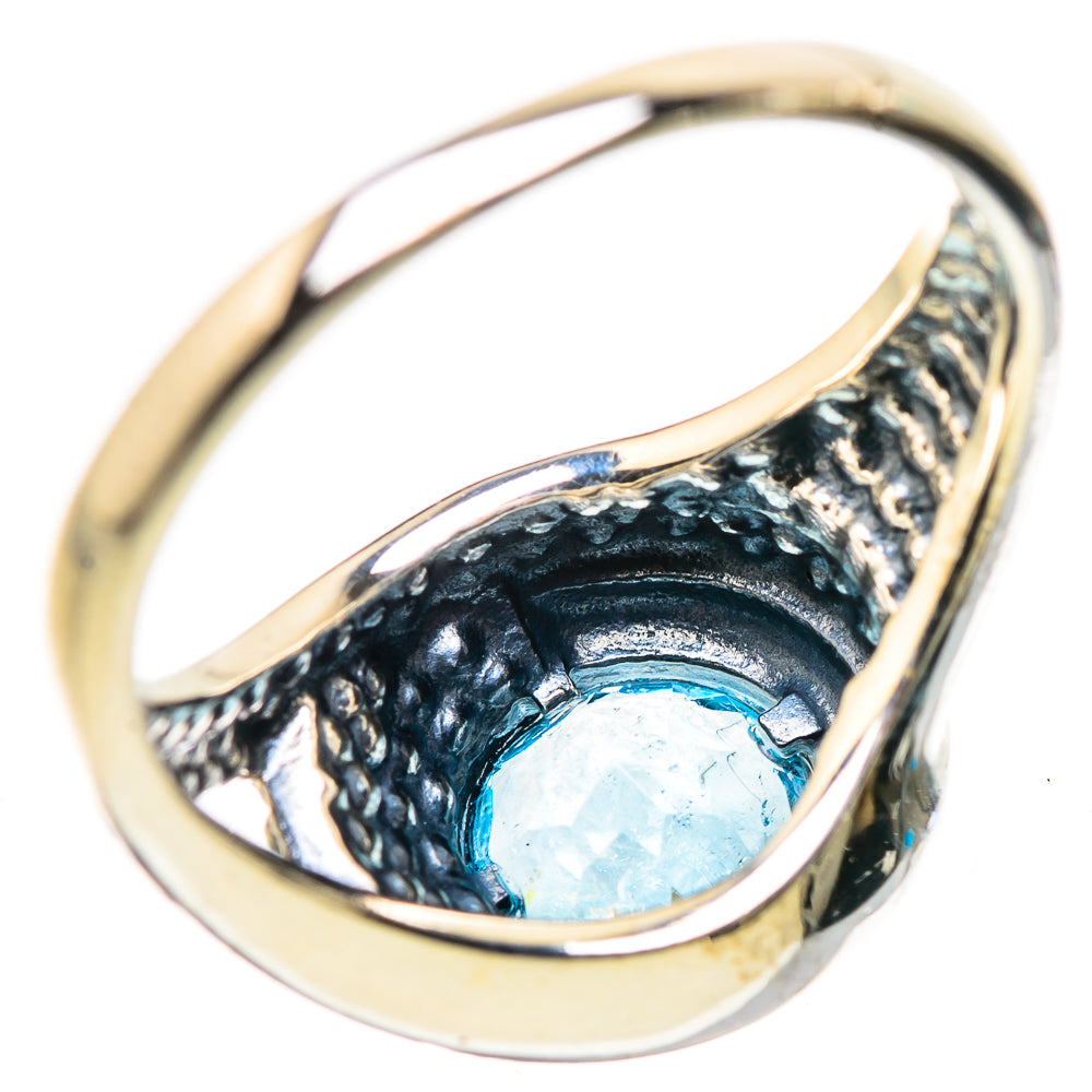 Blue Topaz Rings handcrafted by Anasilvercos - RING133638 - Photo 3