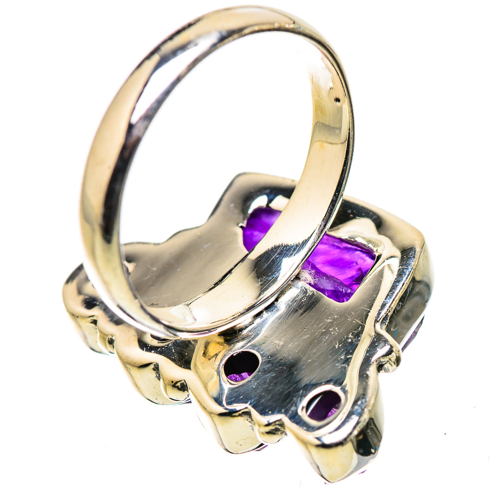 Amethyst Rings handcrafted by Anasilvercos - RING133653 - Photo 3