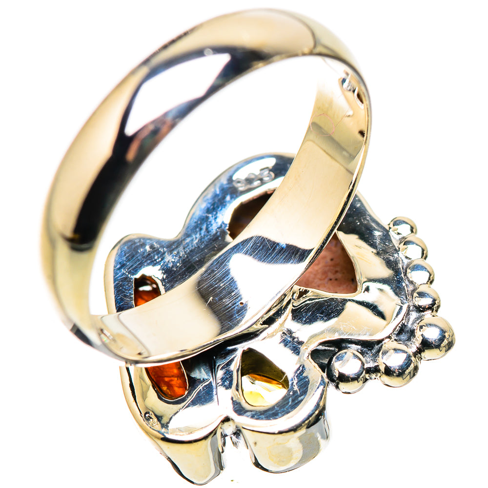Mexican Fire Opal Rings handcrafted by Anasilvercos - RING133660 - Photo 3