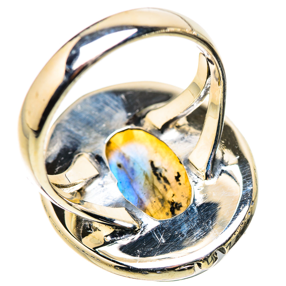 Labradorite Rings handcrafted by Anasilvercos - RING133666 - Photo 3