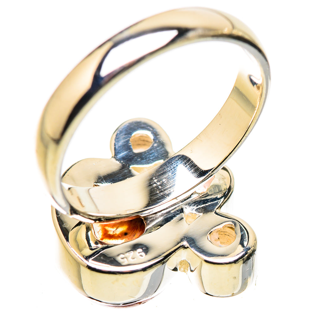 Mexican Fire Opal Rings handcrafted by Anasilvercos - RING133688 - Photo 3