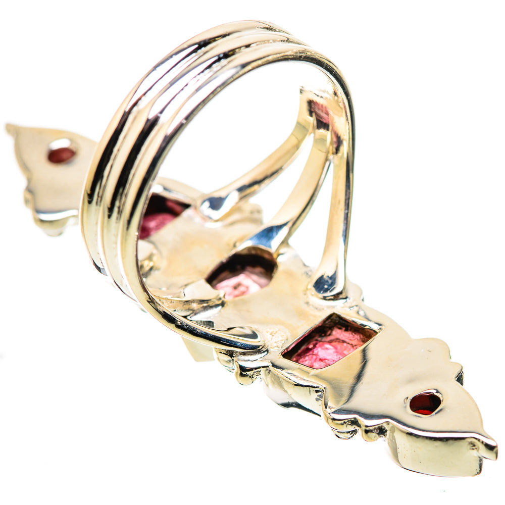 Pink Tourmaline Rings handcrafted by Anasilvercos - RING133710 - Photo 3