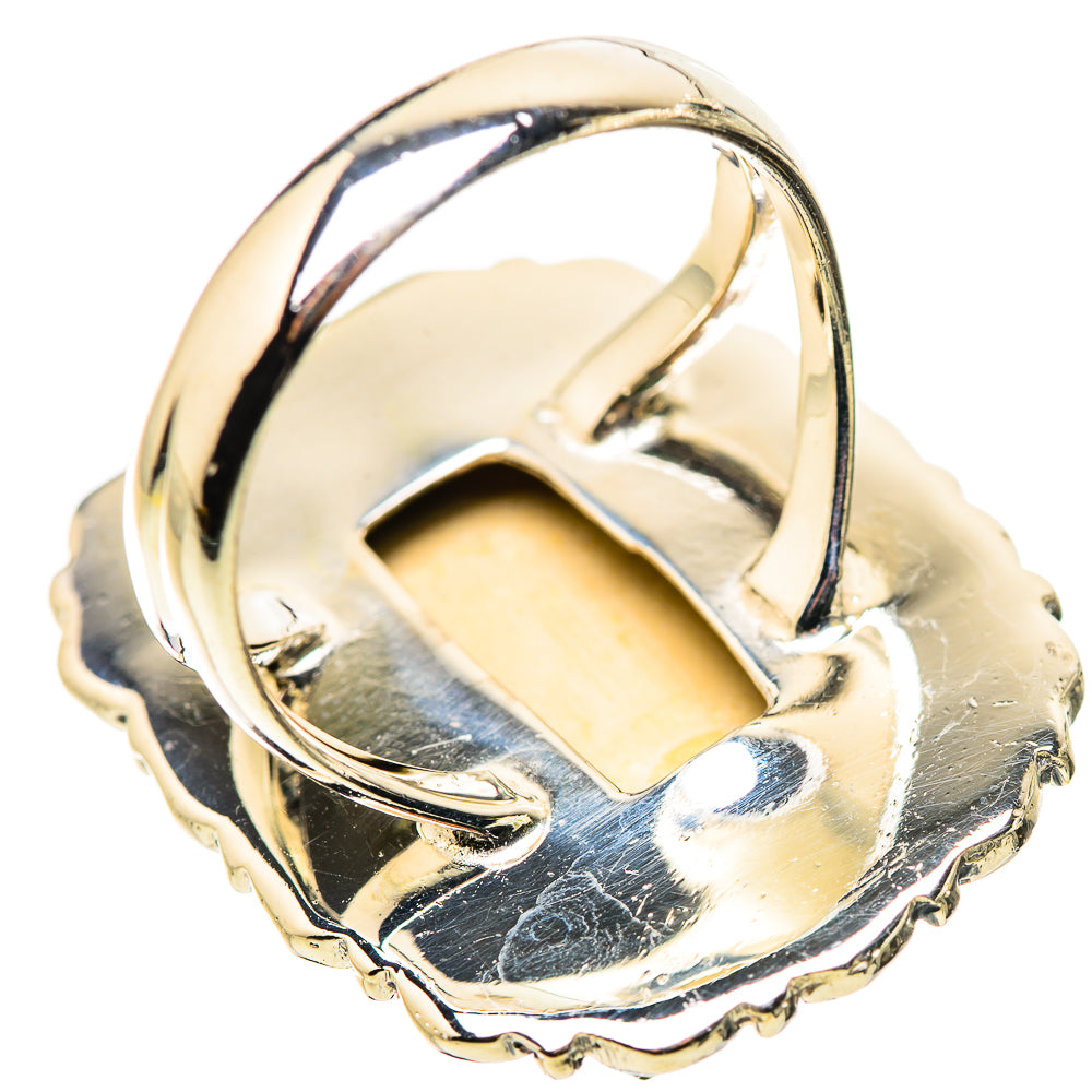 Germany Psilomelane Dendrite Rings handcrafted by Anasilvercos - RING133736 - Photo 3