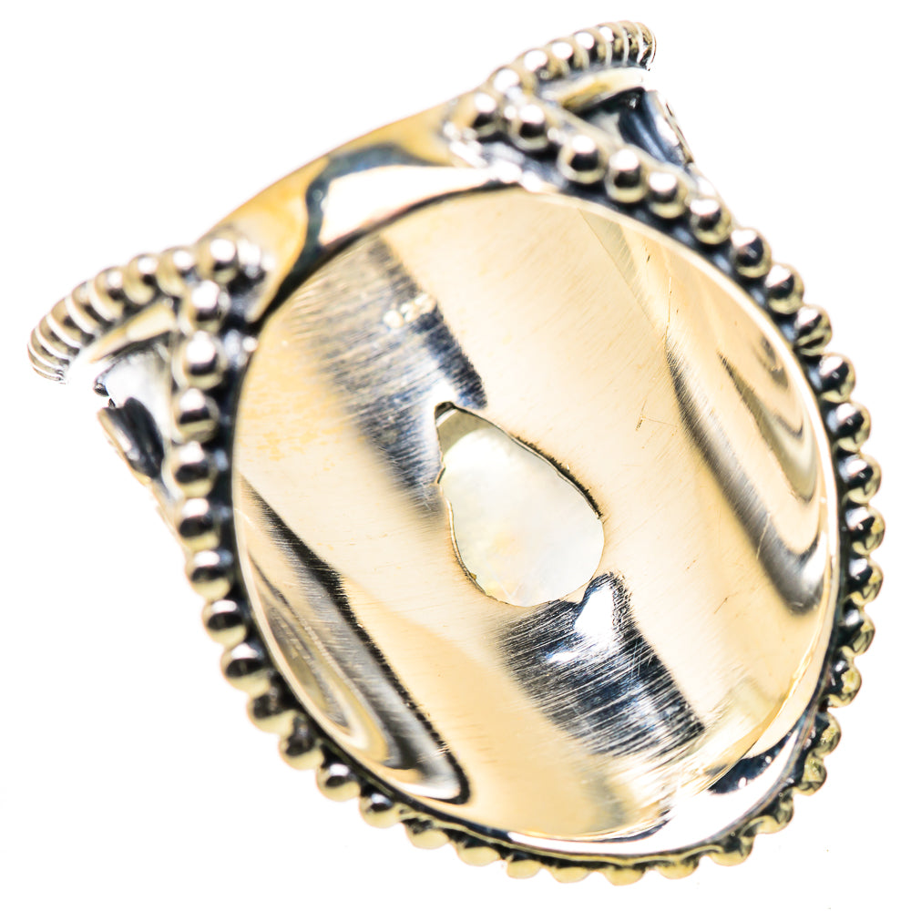 Rainbow Moonstone Rings handcrafted by Anasilvercos - RING133744 - Photo 3