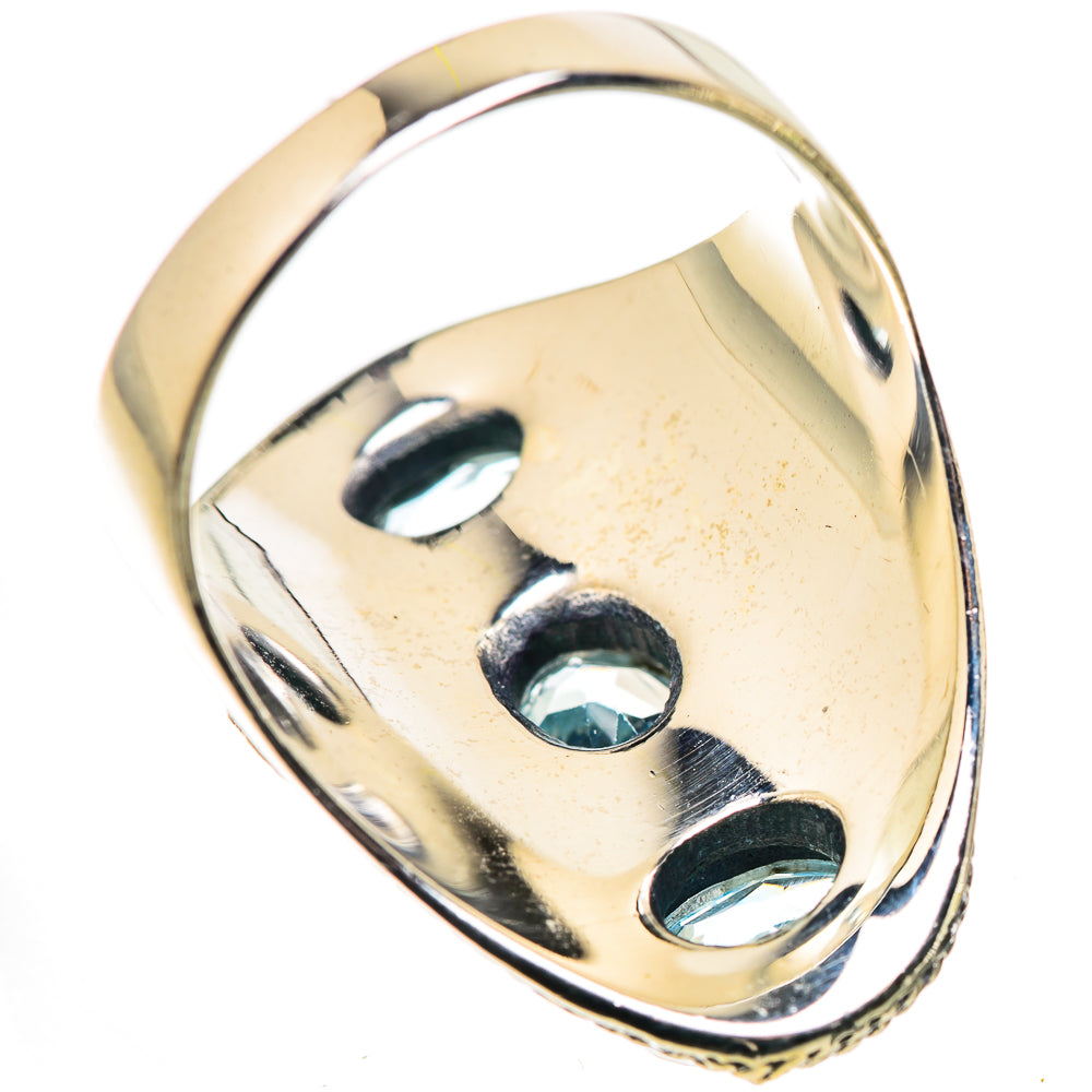 Blue Topaz Rings handcrafted by Anasilvercos - RING133755 - Photo 3