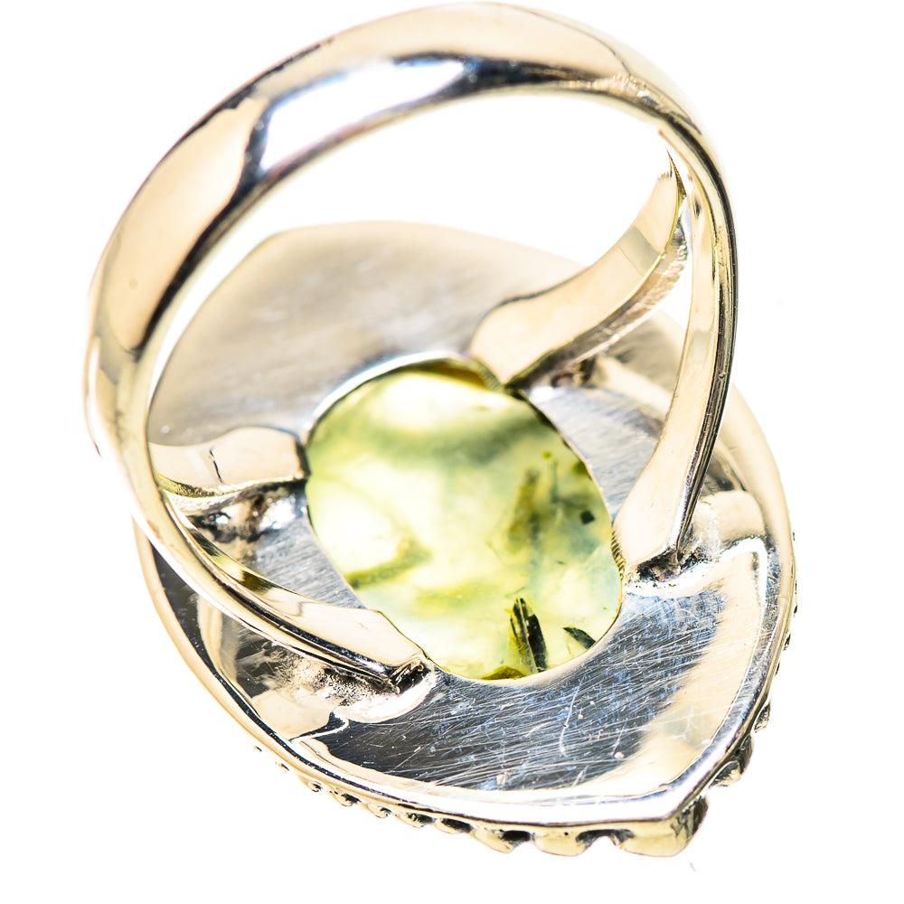 Prehnite Rings handcrafted by Anasilvercos - RING133770 - Photo 3