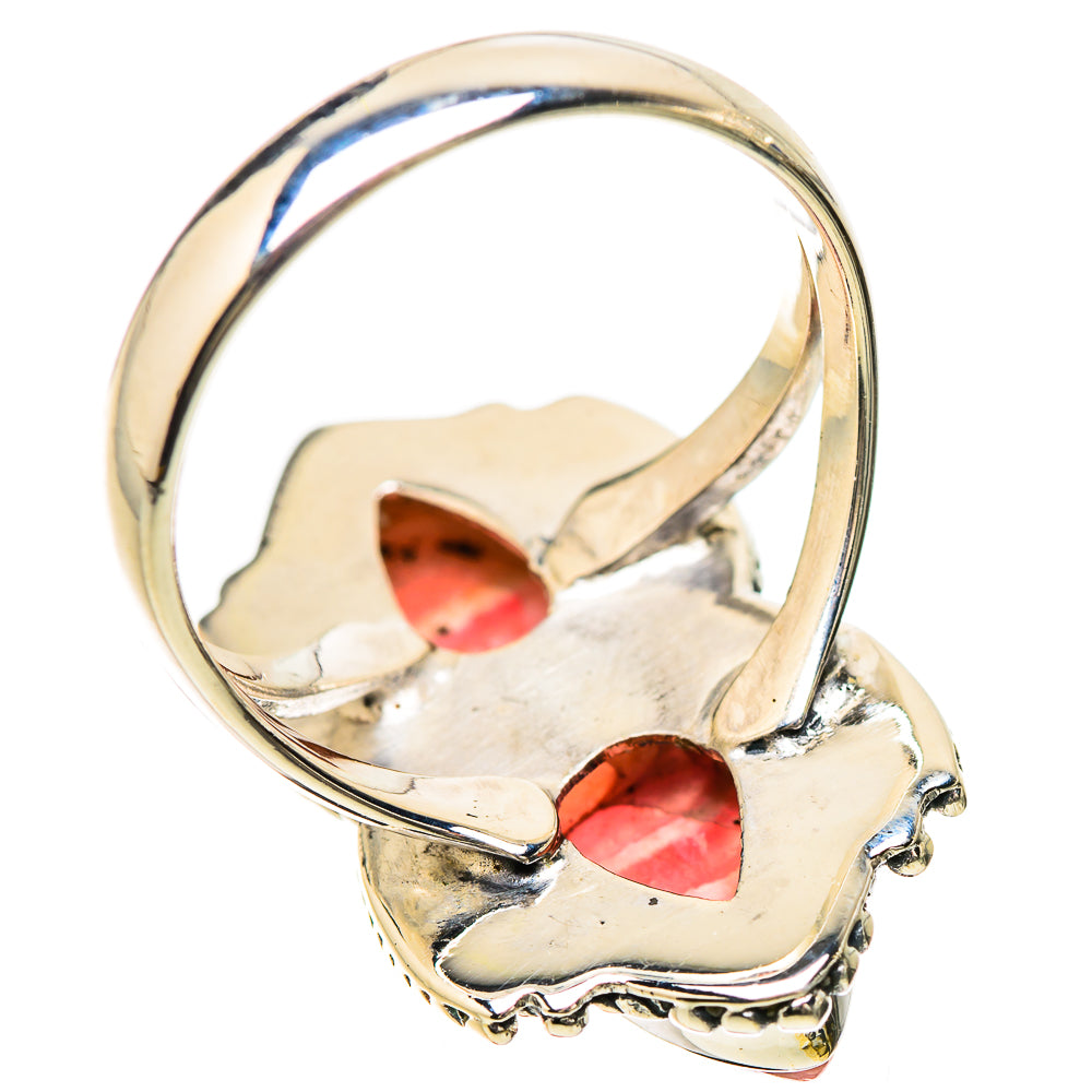 Rhodochrosite Rings handcrafted by Anasilvercos - RING133773 - Photo 3