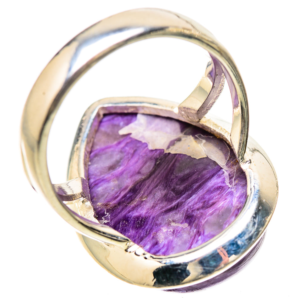 Charoite Rings handcrafted by Anasilvercos - RING133778 - Photo 3