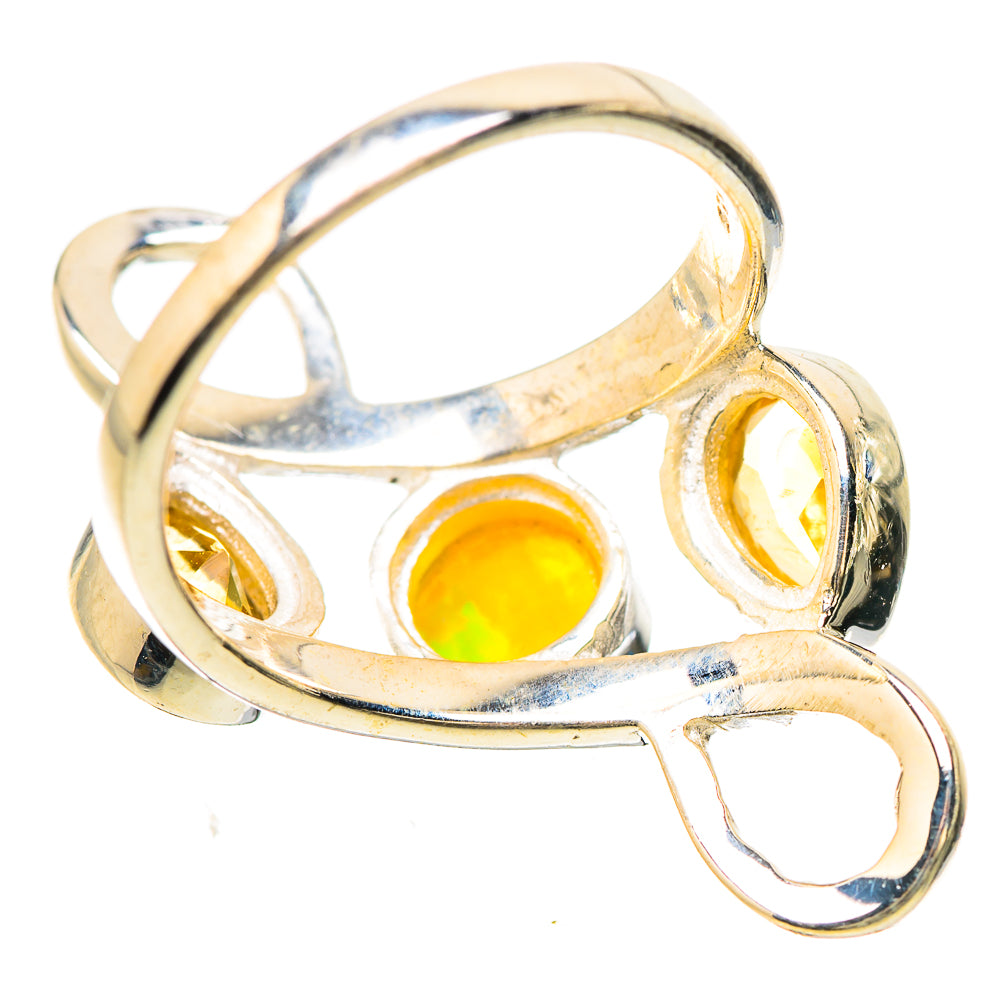 Ethiopian Opal Rings handcrafted by Anasilvercos - RING133789 - Photo 3