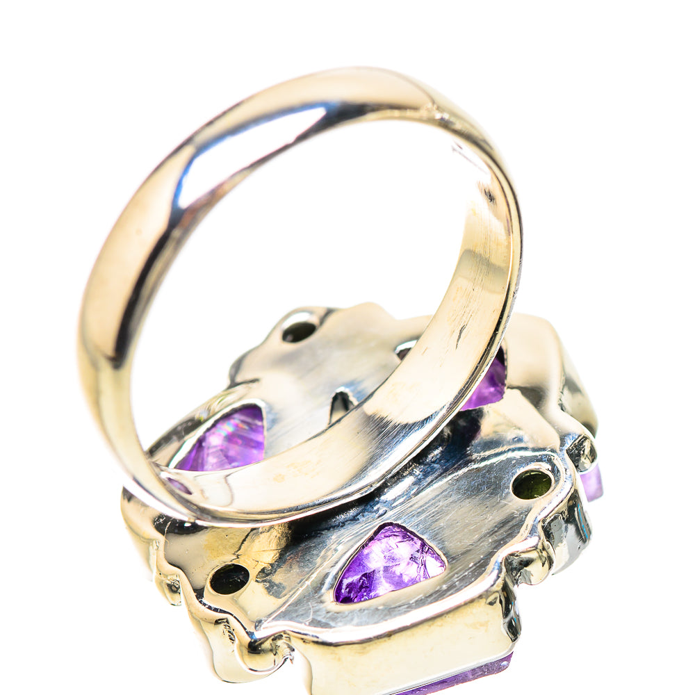 Amethyst Rings handcrafted by Anasilvercos - RING133809 - Photo 3