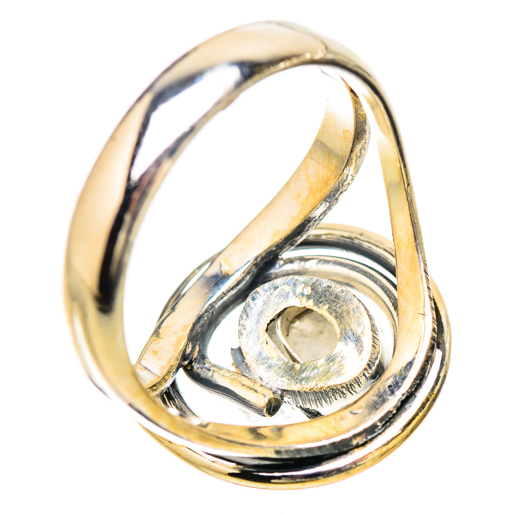 Rainbow Moonstone Rings handcrafted by Anasilvercos - RING133815 - Photo 3