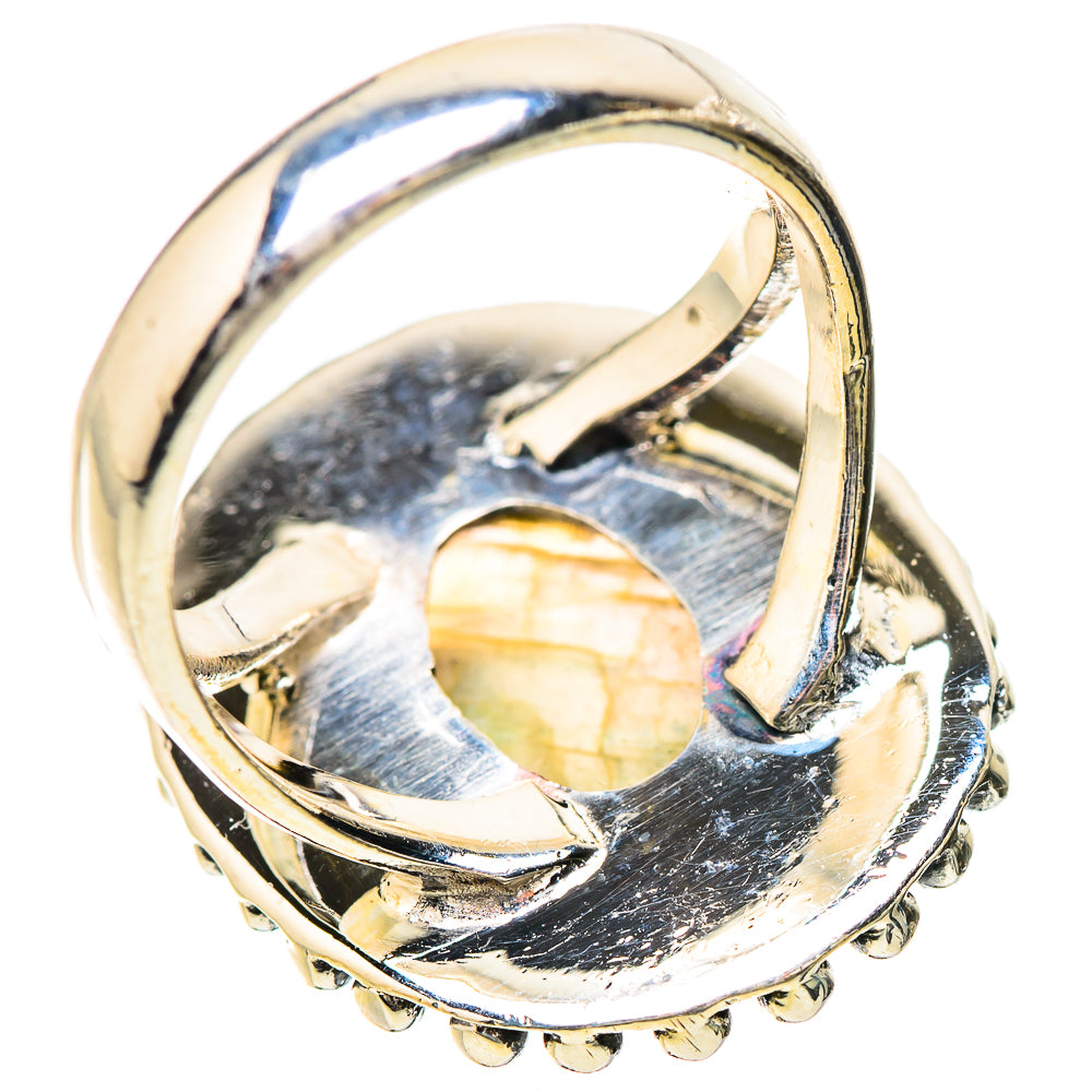 Labradorite Rings handcrafted by Anasilvercos - RING133825 - Photo 3