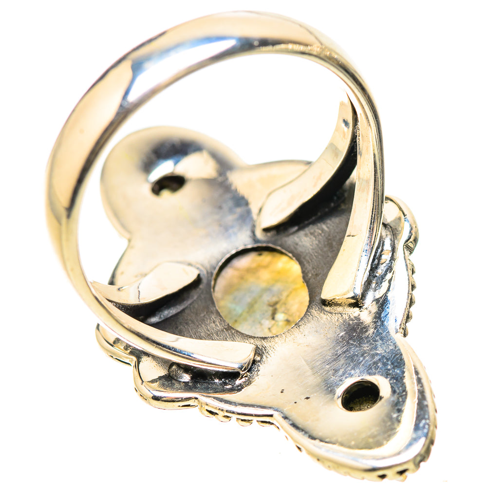 Labradorite Rings handcrafted by Anasilvercos - RING133826 - Photo 3