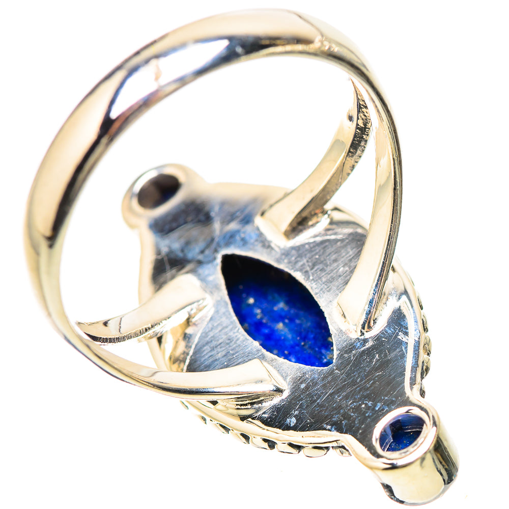 Lapis Lazuli Rings handcrafted by Anasilvercos - RING133828 - Photo 3