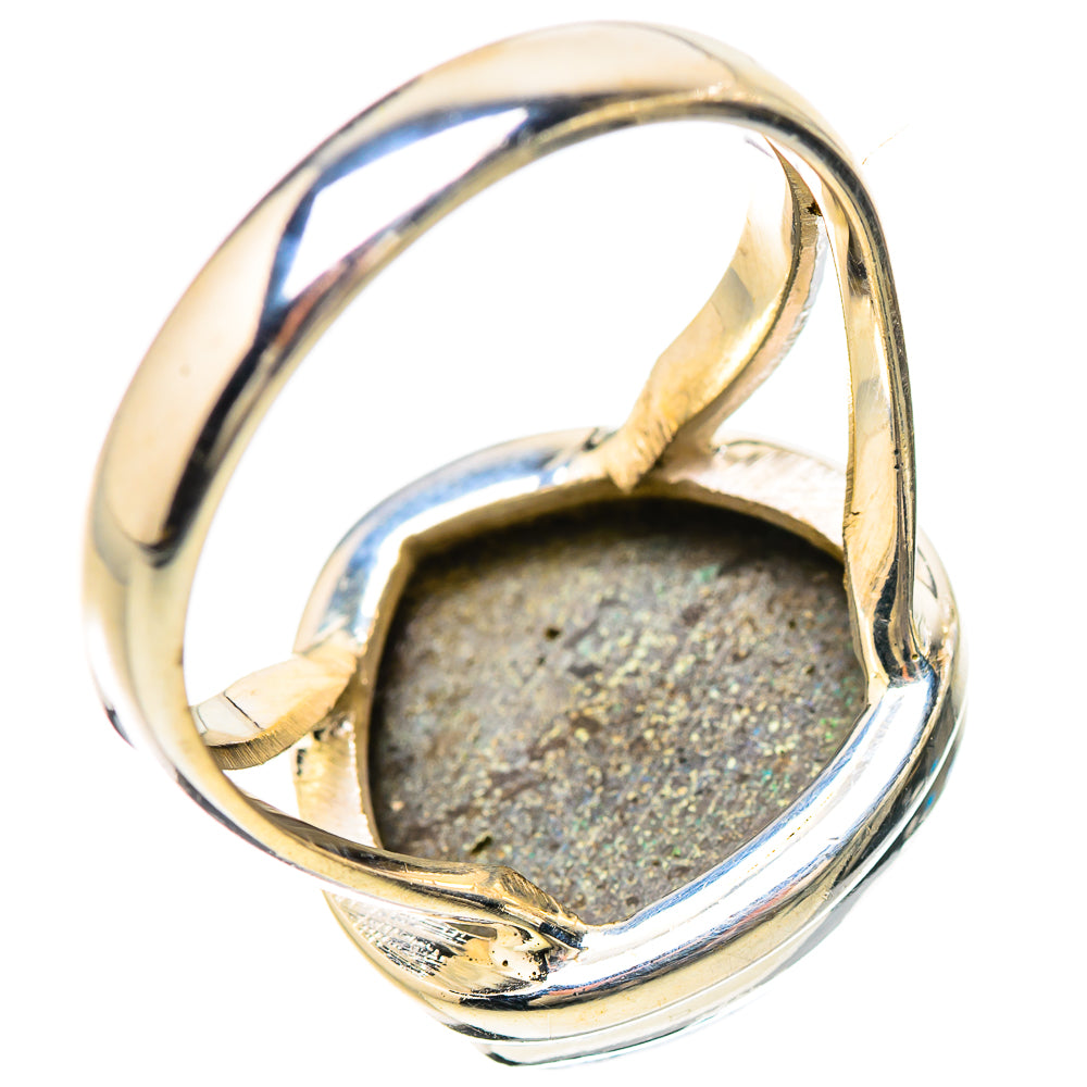 Andamooka Opal Rings handcrafted by Anasilvercos - RING133845 - Photo 3
