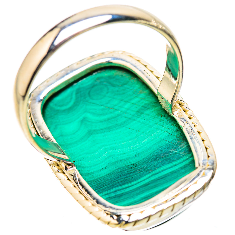 Malachite Rings handcrafted by Anasilvercos - RING133863 - Photo 3