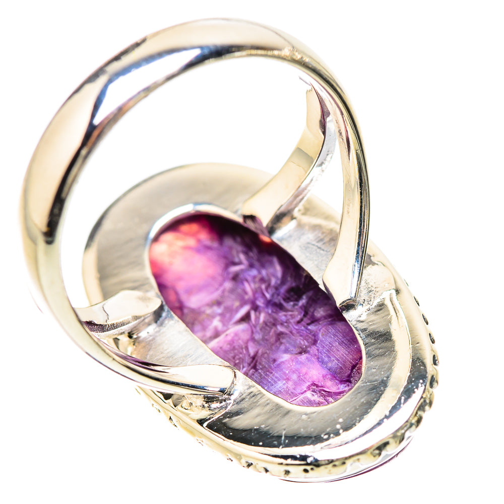 Charoite Rings handcrafted by Anasilvercos - RING133875 - Photo 3