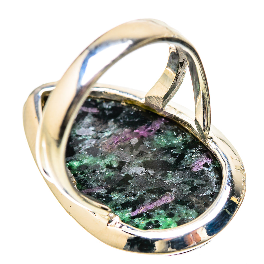 Ruby Zoisite Rings handcrafted by Anasilvercos - RING133908 - Photo 3