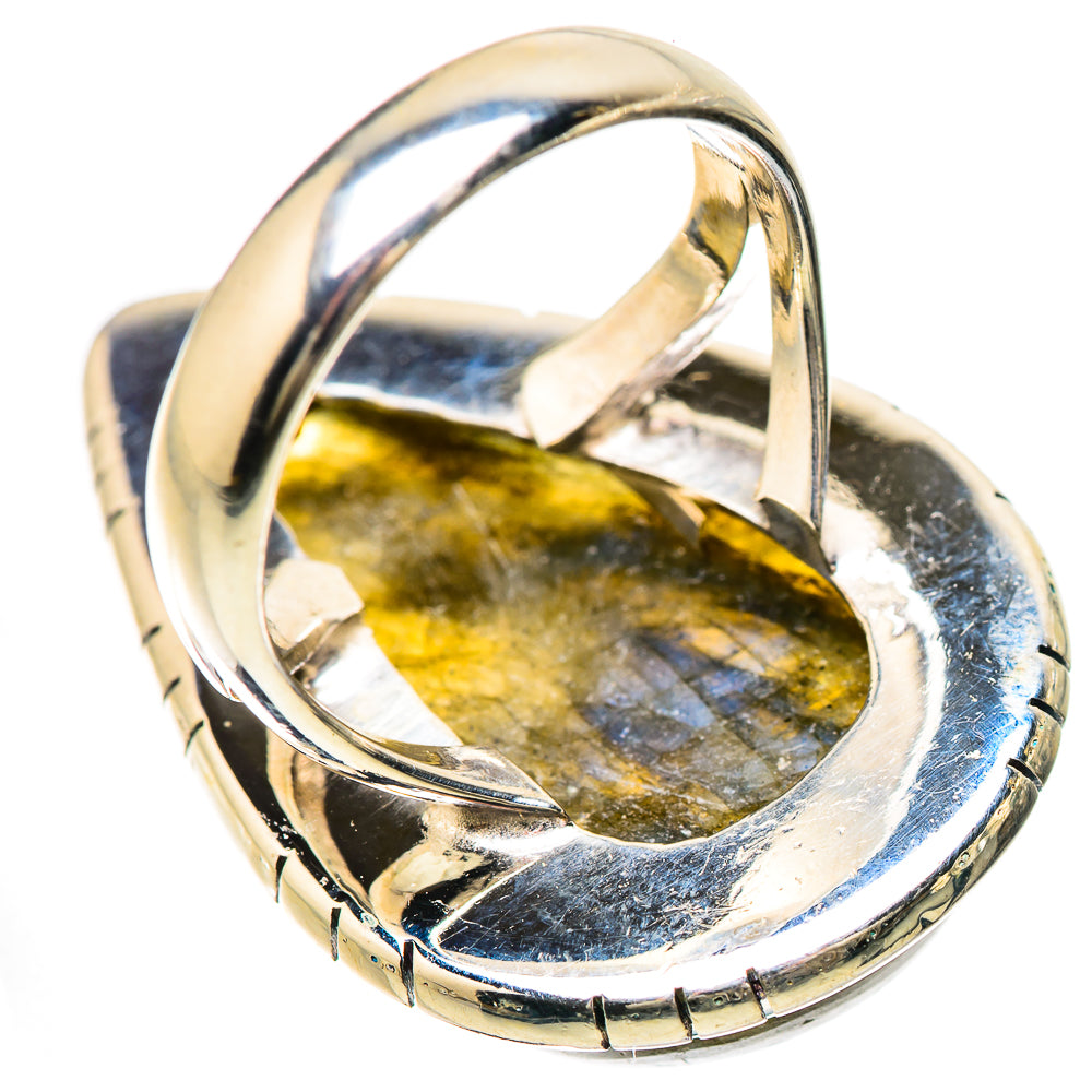 Labradorite Rings handcrafted by Anasilvercos - RING133911 - Photo 3