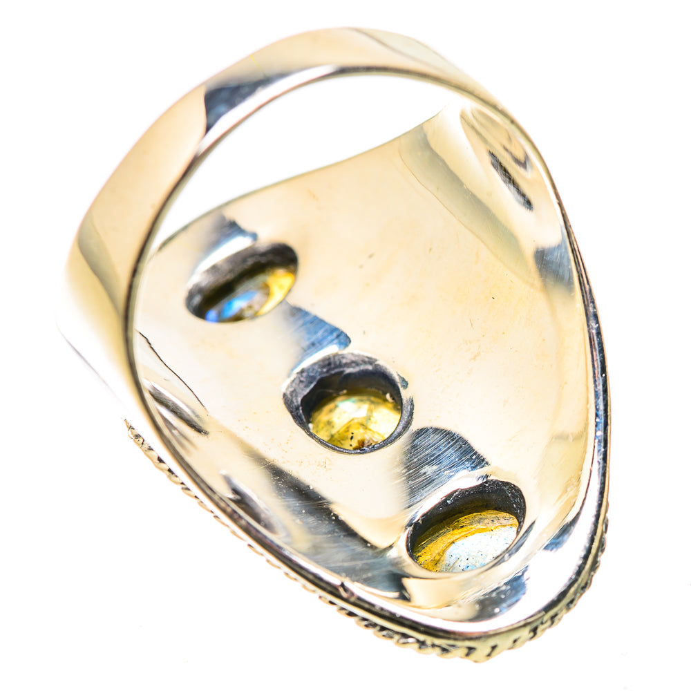 Labradorite Rings handcrafted by Anasilvercos - RING133918 - Photo 3