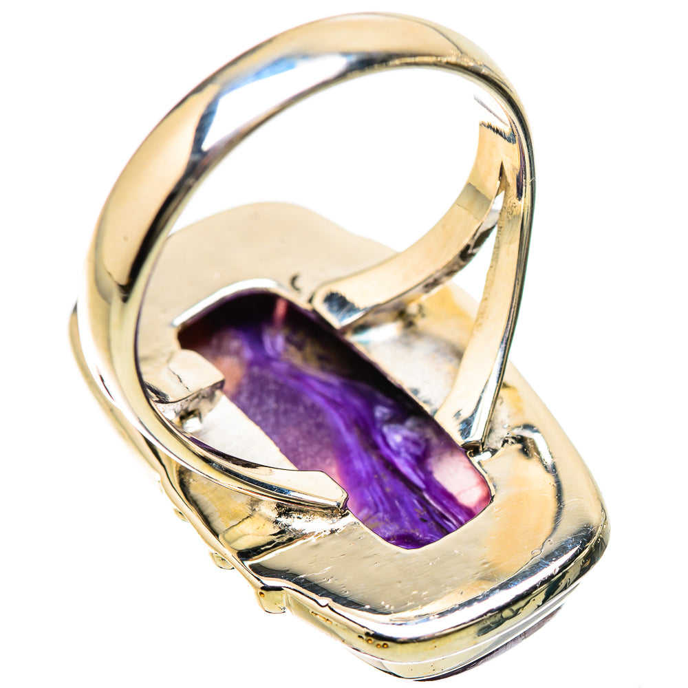 Charoite Rings handcrafted by Anasilvercos - RING133926 - Photo 3