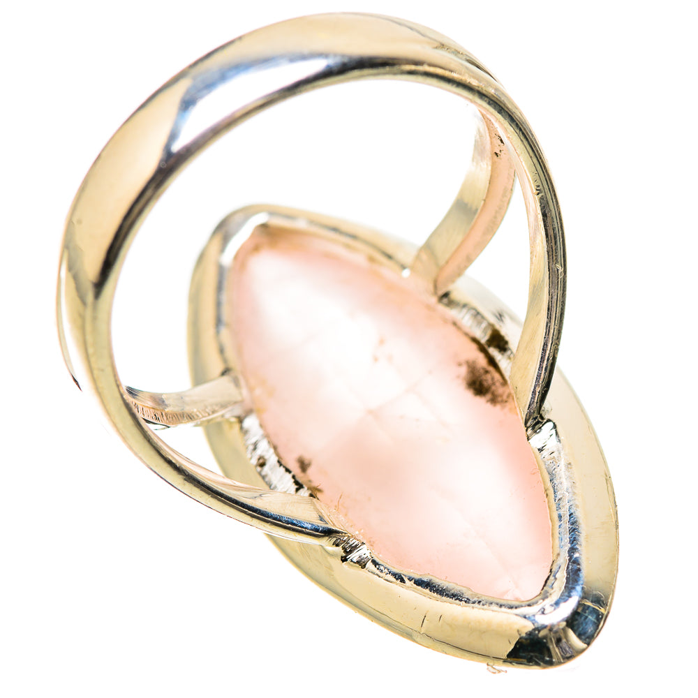 Rose Quartz Rings handcrafted by Anasilvercos - RING133943 - Photo 3