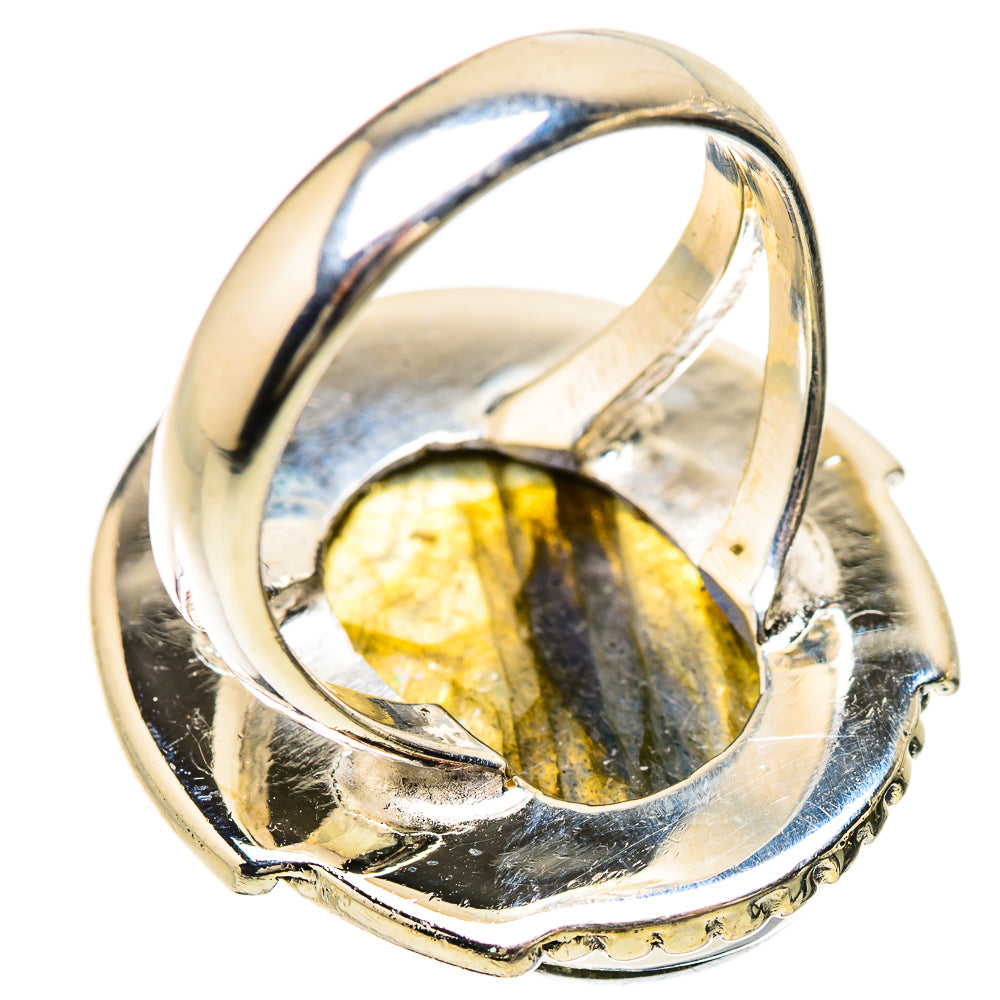 Labradorite Rings handcrafted by Anasilvercos - RING133955 - Photo 3