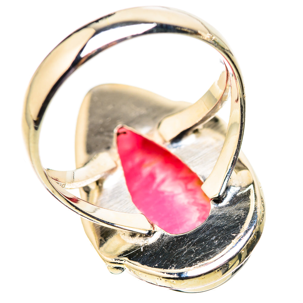 Rhodochrosite Rings handcrafted by Anasilvercos - RING134001 - Photo 3