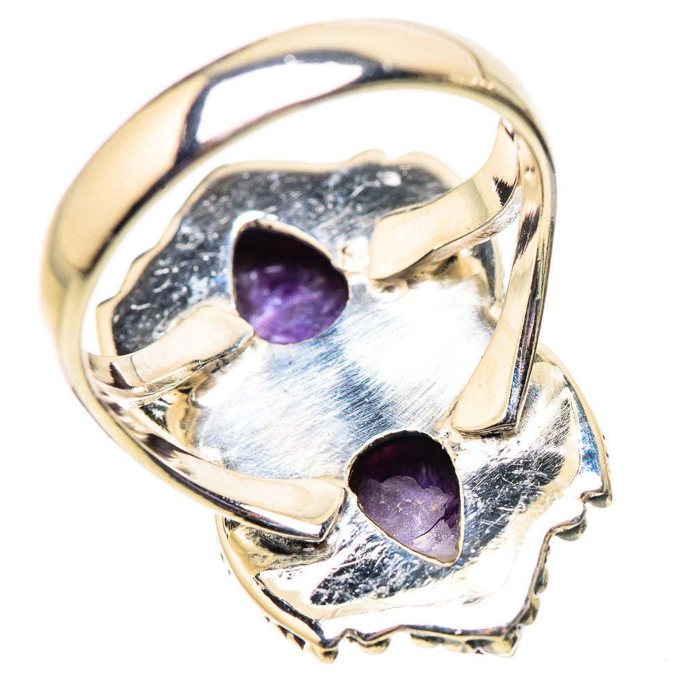Charoite Rings handcrafted by Anasilvercos - RING134004 - Photo 3