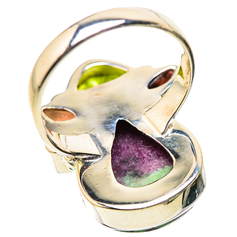 Ruby Zoisite Rings handcrafted by Anasilvercos - RING134009 - Photo 3