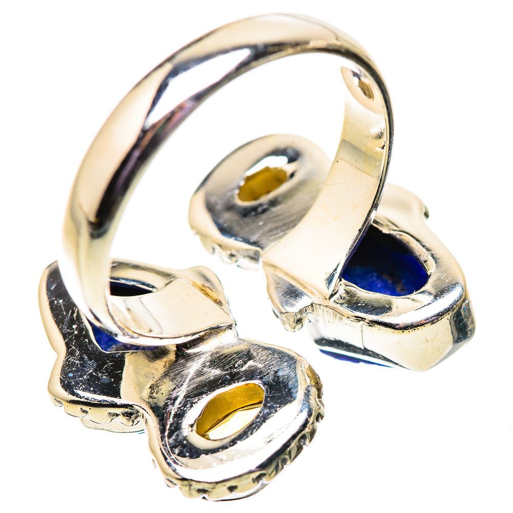 Lapis Lazuli Rings handcrafted by Anasilvercos - RING134015 - Photo 3