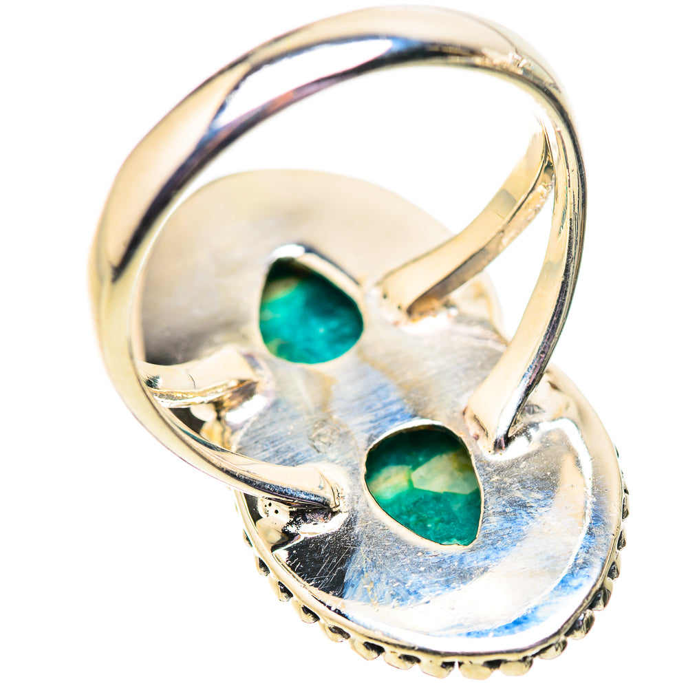 Amazonite Rings handcrafted by Anasilvercos - RING134022 - Photo 3