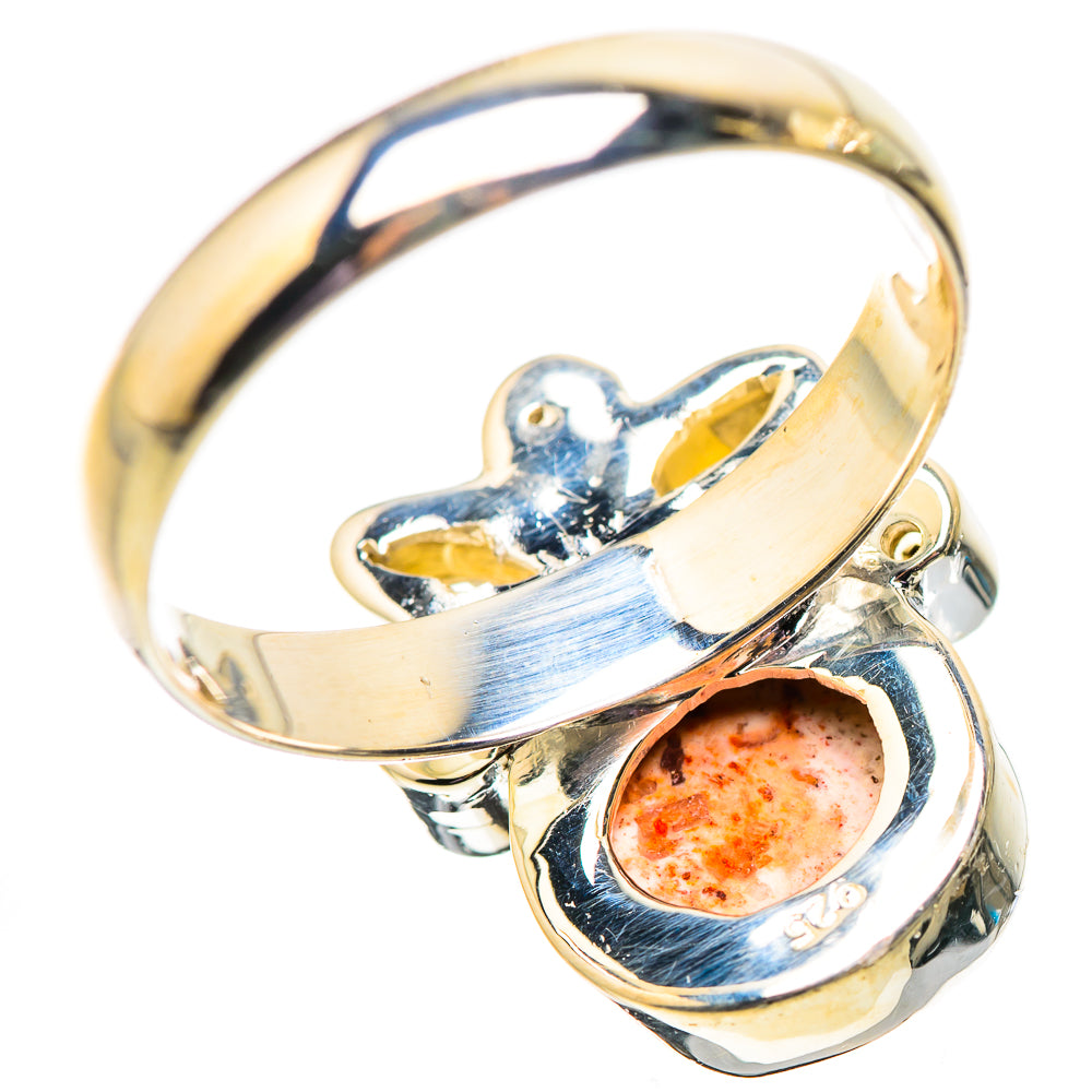 Mexican Fire Opal Rings handcrafted by Anasilvercos - RING134039 - Photo 3
