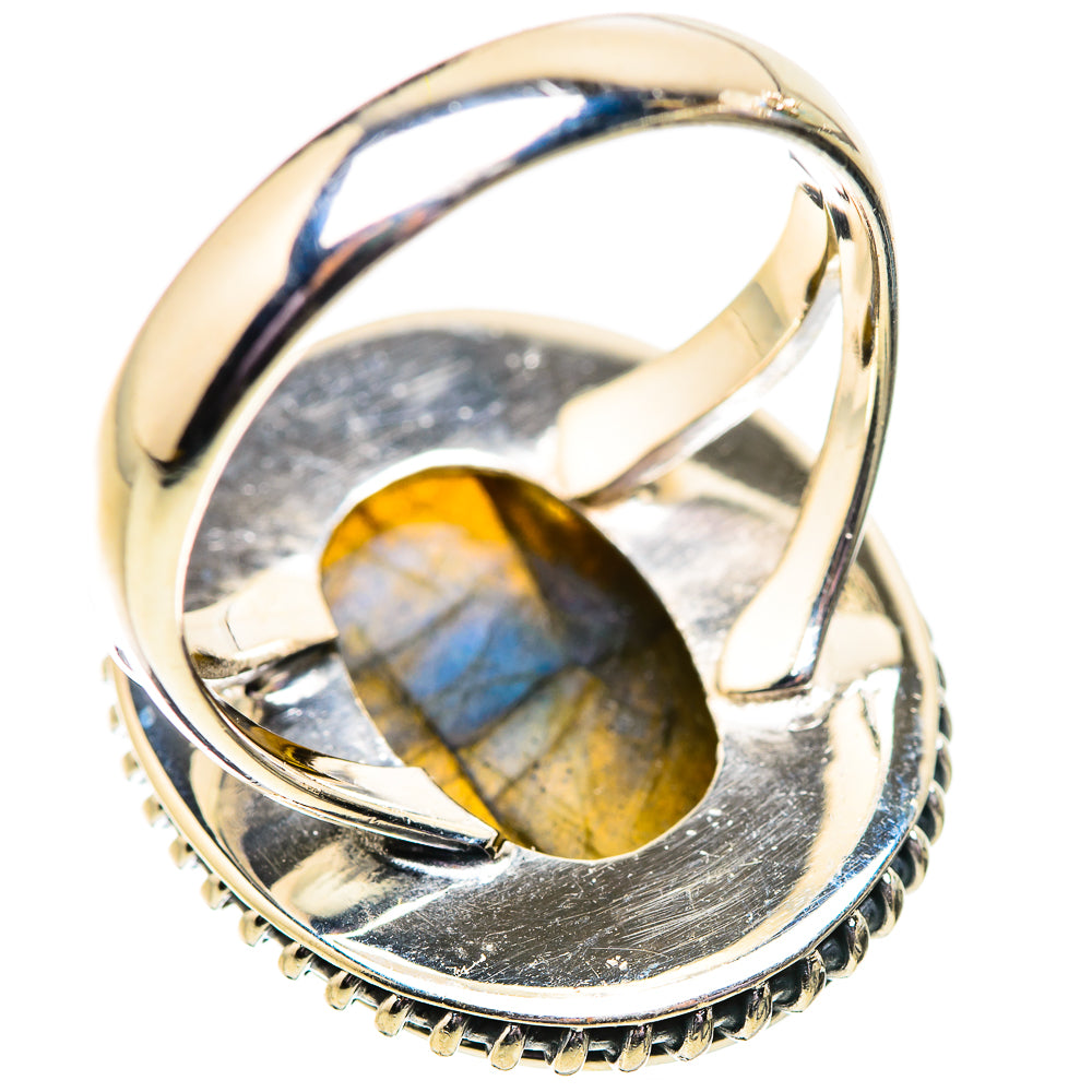 Labradorite Rings handcrafted by Anasilvercos - RING134042 - Photo 3