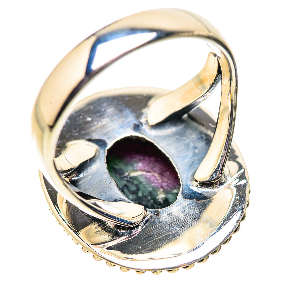 Ruby Zoisite Rings handcrafted by Anasilvercos - RING134050 - Photo 3